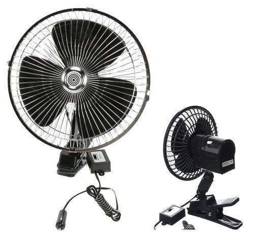 Clip oscillating fan - on,