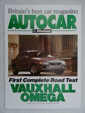 Vauxhall Omega Road Test 2.0i CLS 1994 v Alfa Romeo,XM,Granada,Rover 820,Peugeot