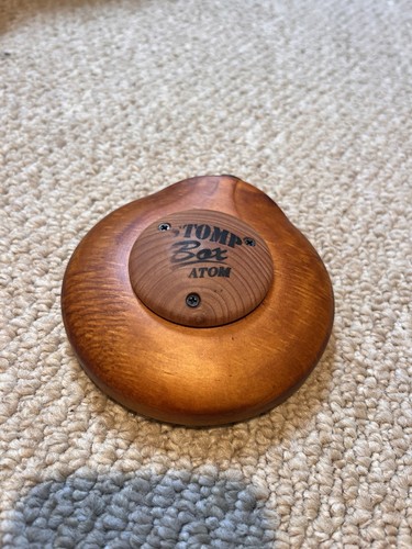 Stomp box sleek wooden - wooden, small