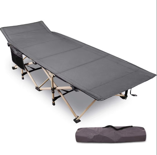 Folding camping bed heavy - folding,