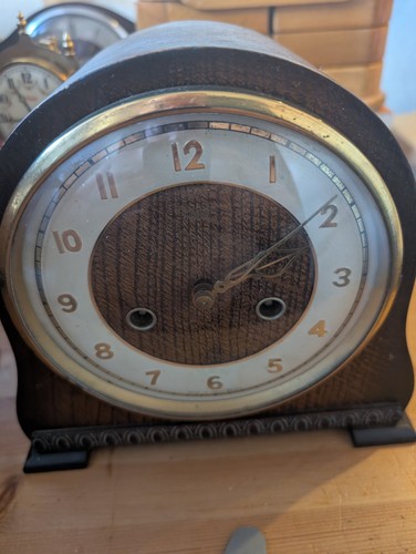 Smiths english art deco oak - english,