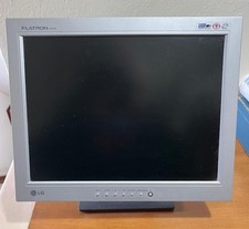 lg flatron monitor. Lovely sturdy monitor which folds into a flat position.