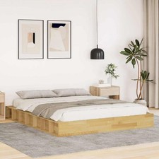 Bed frame Solid oak wood