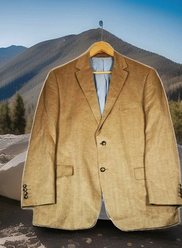 Men tan linen blend - men’s,