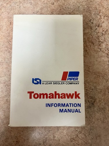 Tomahawk information manual - information,