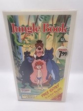 Jungle Book Pickwick Animated Classics VHS PAL UK Tape 1990