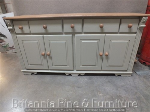 Regency painted 6ft sideboard - regency, sideboard-