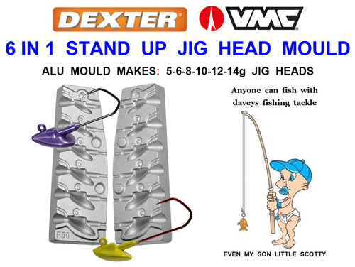 Stand jig head mould - up,
