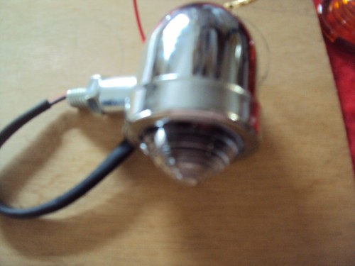 Chromed metal bullet - cob, led