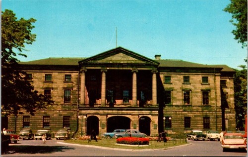 Postcard provincial building - postcard,