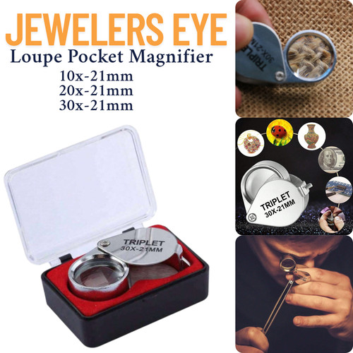 Jewelers loupe magnifier - loupe, 30x