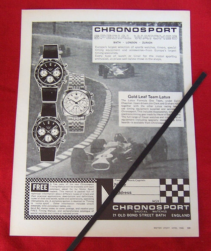 Heuer autavia camaro - heuer,