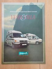 VW T4 Transporter Holdsworth Villa & Vista Camper Original Sales Brochure 1994