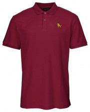 SANTA CRUZ Skateboard Co- Jason Jessee Pray Polo Shirt - Burgundy  Medium