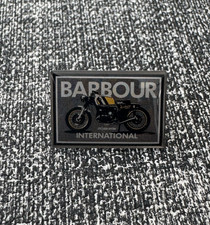 Barbour International Motorcycle Pin Badge