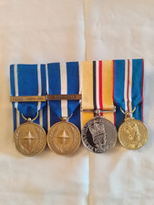 Four British Mounted Medals
