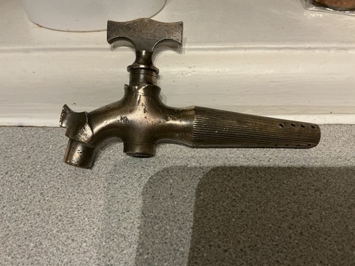 Brass barrel tap - brass,