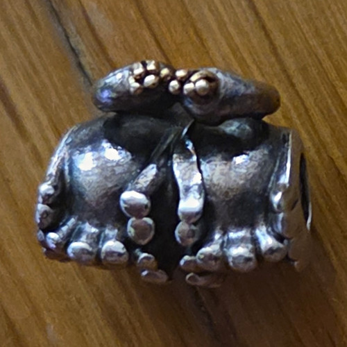 Pandora silver metal elephant - pandora,