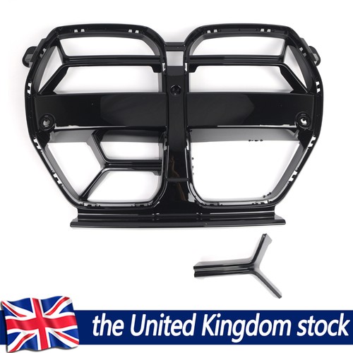 Gloss black front bumper grill - gloss,