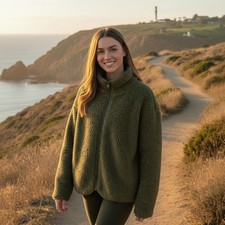 OHS Teddy Fleece Jacket Coat