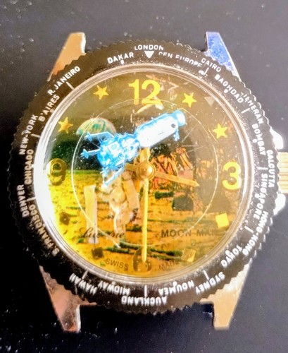 Vintage 1970s lucerne moon - lucerne, man