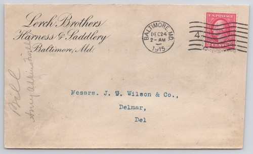 1915 lerch brothers harness - brothers,