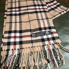Frangi Pure New Wool Check Scarf, Made In Scotland, Unisex