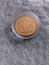 QUEEN ELIZABETH II   1963   22CT GOLD PLATED  BRITISH SOVEREIGN COIN. 