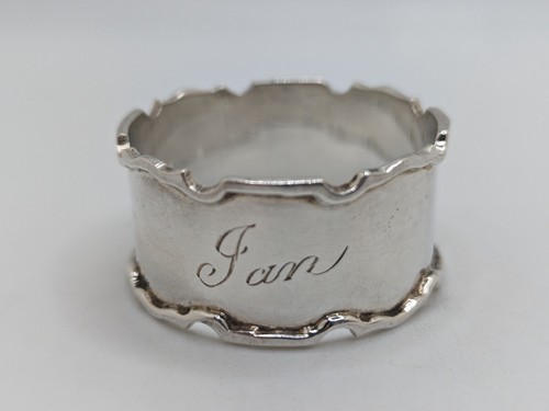 Vintage castellated sterling - vintage,
