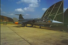 Original colour slide F-104G Starfighter 21+21 of MFG-2  German Navy