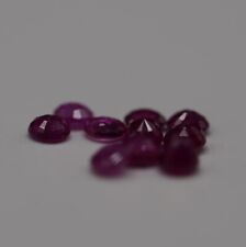 10 X 2.5mm 0.1ct Ruby Loose gemstones mixed grade, mixed clarity, mixed colour