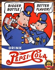 Pepsi Cola - Old Cops 1950s -