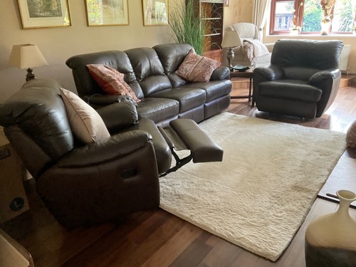 Piece suite sofa used - 3,