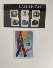 DAVID BOWIE Royal Mail Presentation Pack no mini sheet. Memorabilia post cards