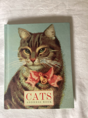 Cats address book past - book.,