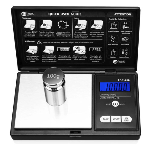Weigh gram 200g digital - weigh, pocket