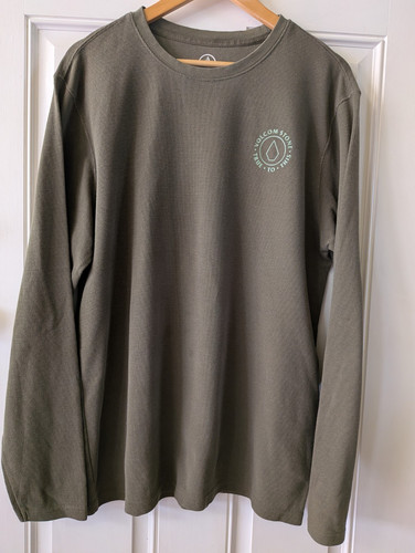 Volcom green stone logo - stone,