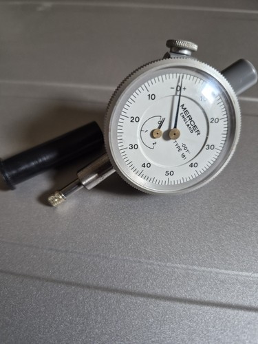 Mercer type 181 dial - type, gauge