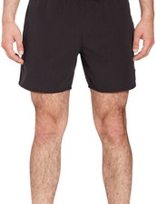 Volcom Lido Solid Trunk 16 Elasticated Boardshorts in Black for men