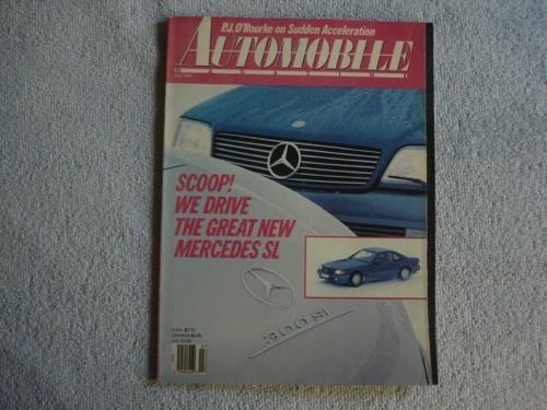 Automobile 1989 july mercedes - 1989,