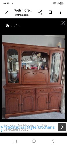 Welsh dresser antique - welsh,