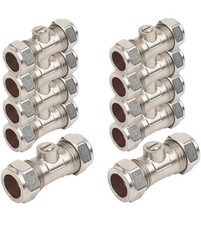 15mm Compression Isolating Valve PACKS OF 10