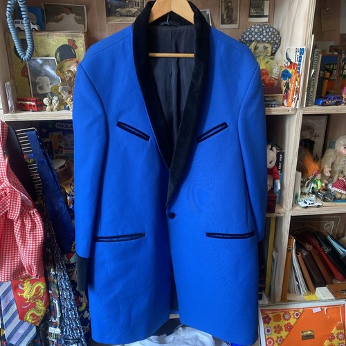 Teddy boy drape - drape, royal