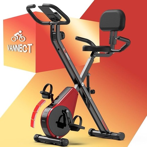 Upgraded folding exercise bike - exercise,