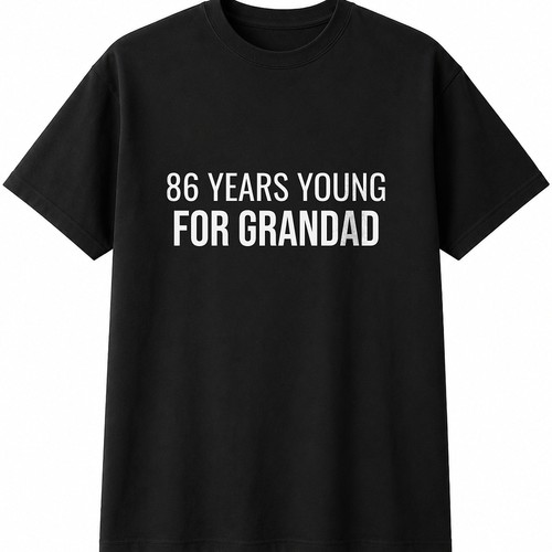Years young for grandad - 86,