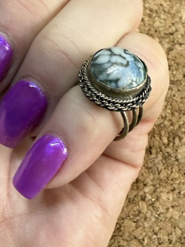 Vintage variscite gemstone - vintage,