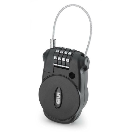Combination lock for helmet - lock,