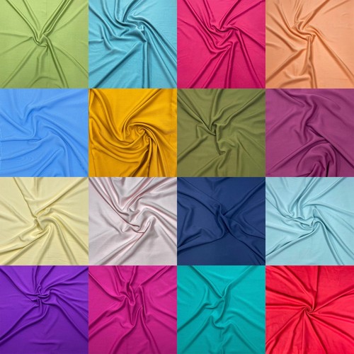 Dress making plain viscose - dress,