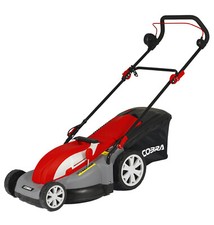 COBRA GTRM38 ELECTRIC LAWNMOWER WITH REAR ROLLER - POPULAR UK MACHINE 38CM