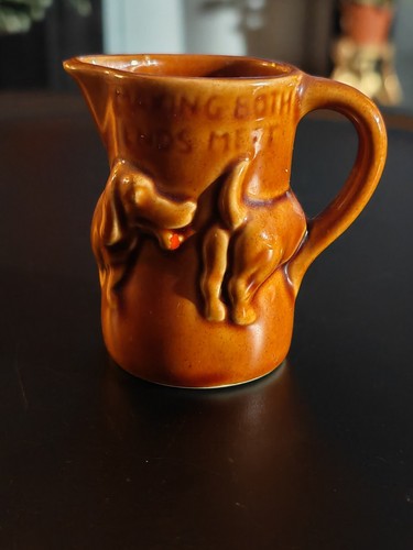 Dachshund dog cream jug - cream,